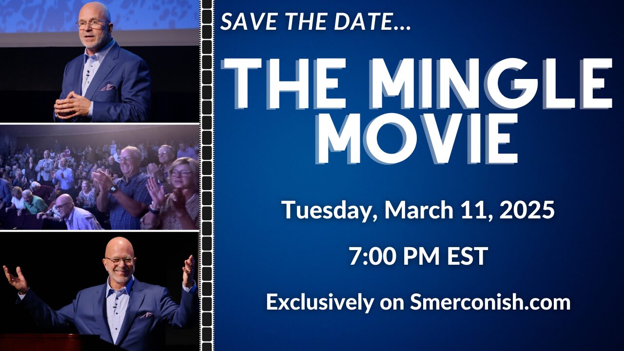 Save the Date. The Mingle Movie. Tuesday, March 11, 2025. 7 PM EST.